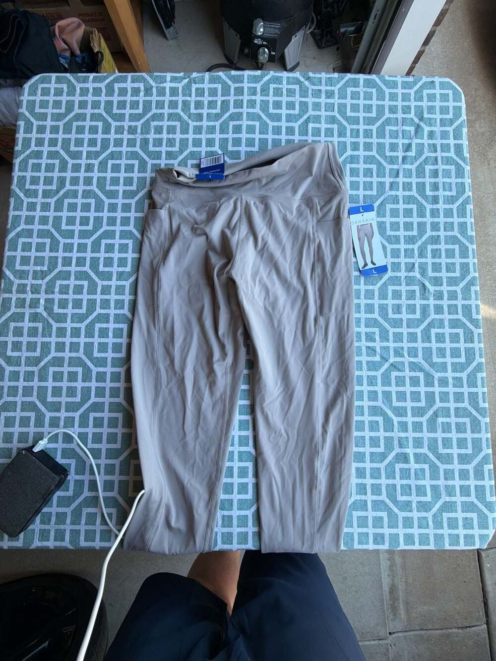 Danskin Women's High Rise Pocket Leggings Size Large